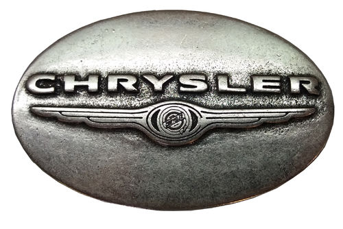 Chrysler Gürtelschnalle, silber